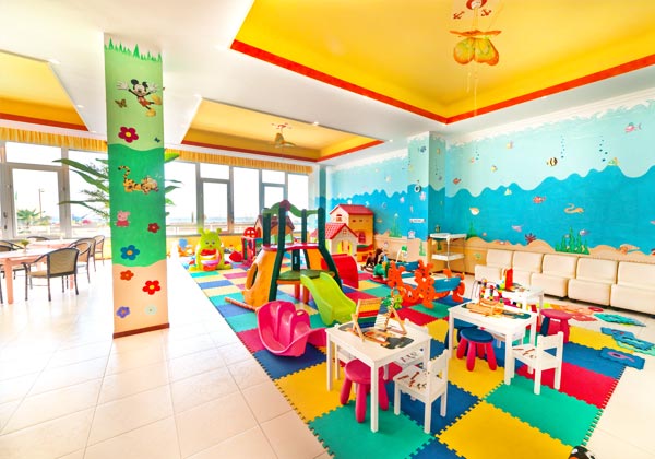 Play area in the hotel