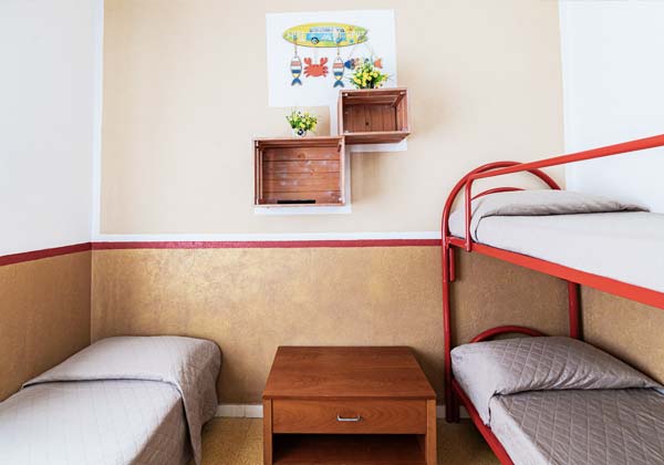 Extra beds in family rooms