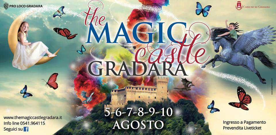The Magic Castle: il colore è il tema che tinge il borgo di Gradara di magia