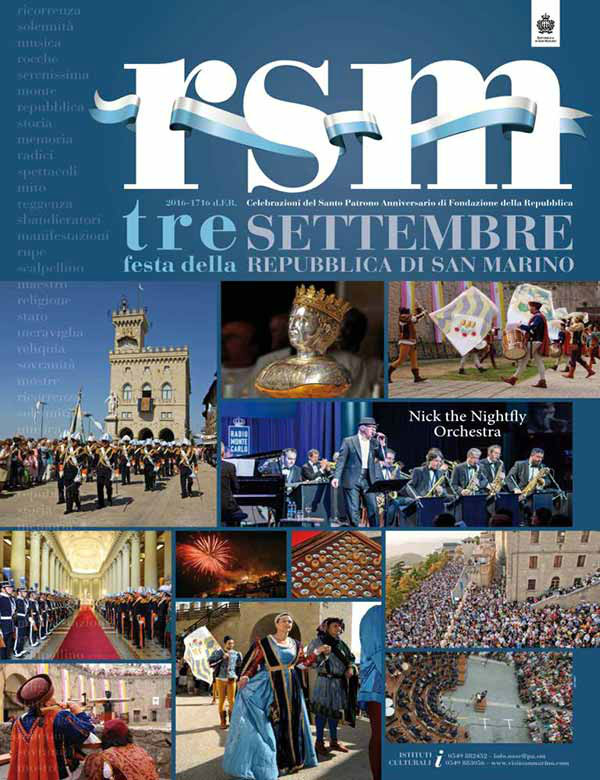 Sabato 3 settembre vivi la spettacolarità della Festa della Repubblica di San Marino